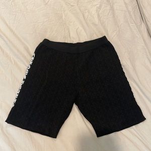Chrome Hearts Logo Knit Bike Shorts